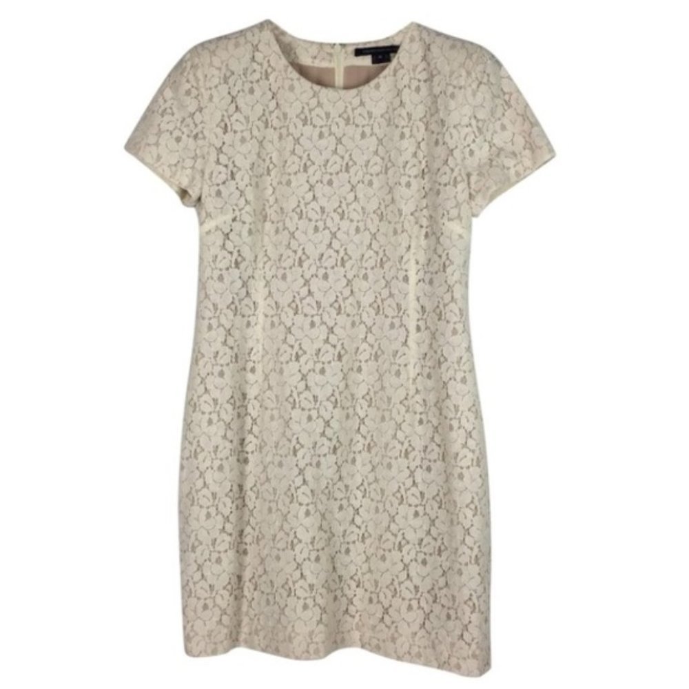 FRENCH CONNECTION Libby Lace Sheath Dress \\ Sz 10
